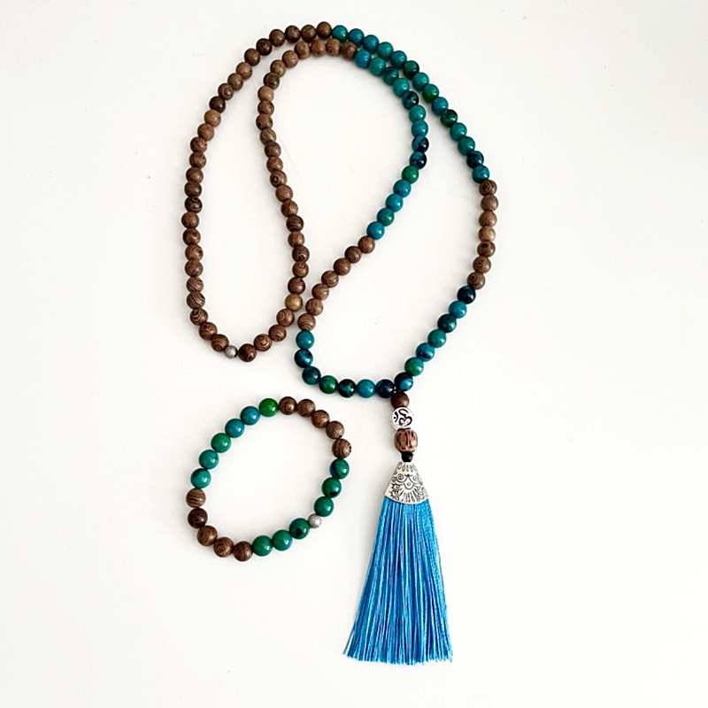 Japa Mala Kiwi, set s náramkem