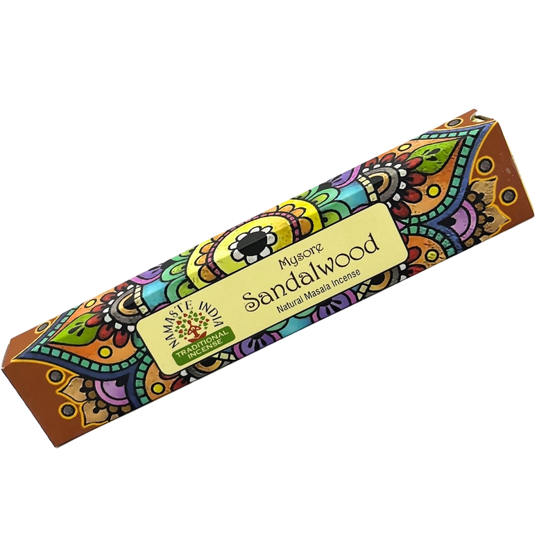 Vonné tyčinky Namaste Mandala Masala Santalové dřevo 15g