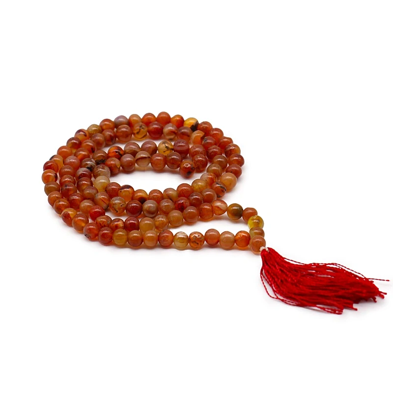 Japa Mala Karneol 6mm
