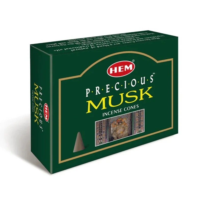 Vonné jehlánky HEM Precious Musk 10ks