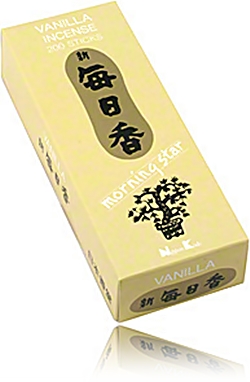 Vonné tyčinky Nippon Morning Star Vanilla 200ks.