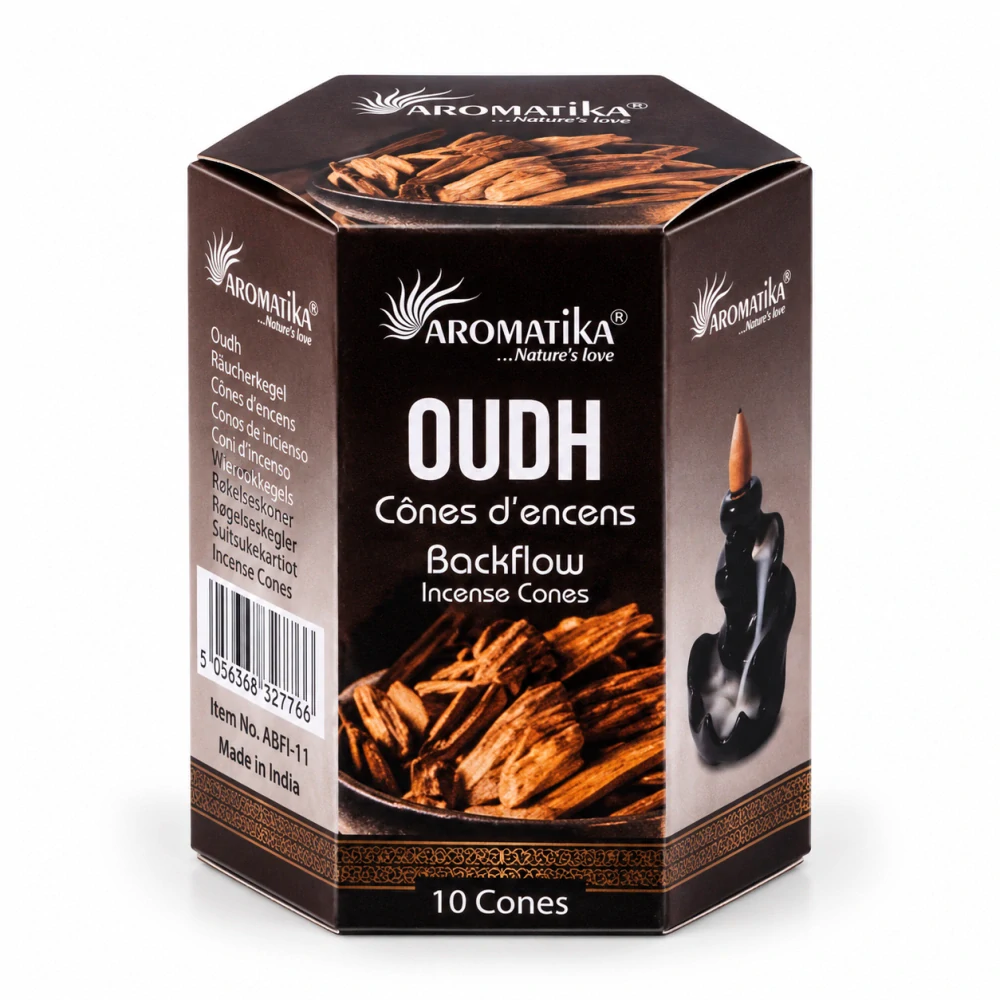 Vonné jehlánky Tekoucí dým Aromatika Oudh 10ks