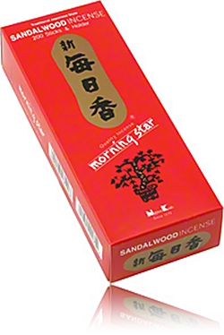 Vonné tyčinky Nippon Morning Star Sandalwood 200ks.