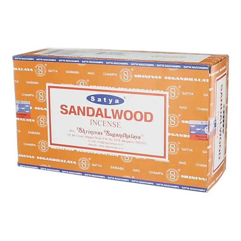 Vonné tyčinky Shrinivas Satya Sandalwood 15g