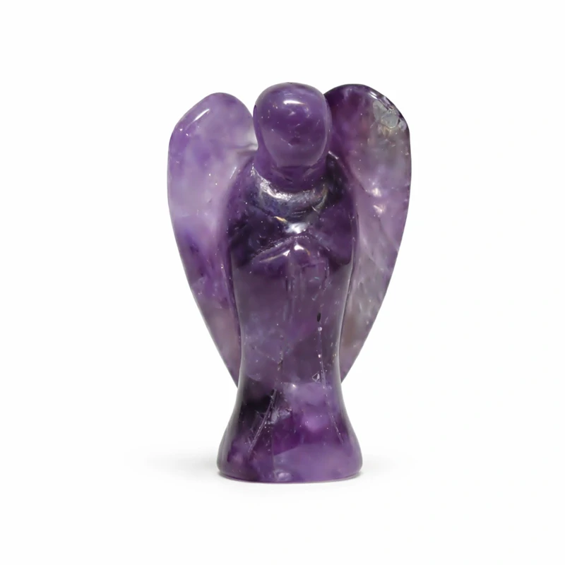 Andělíček Ametyst 4,5cm + váček