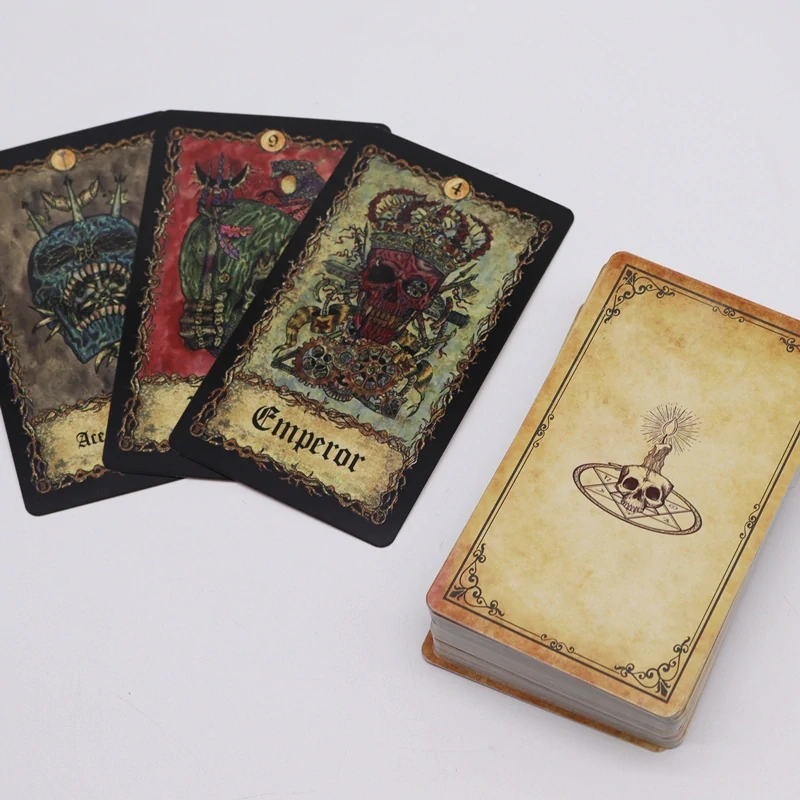 Gotické tarotové karty Requiem Arcana