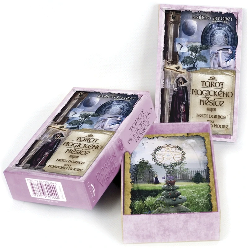 Tarot magického měsíce, karty + kniha