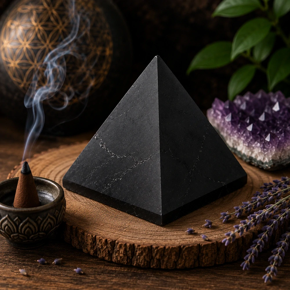 Pyramida Šungit 5cm