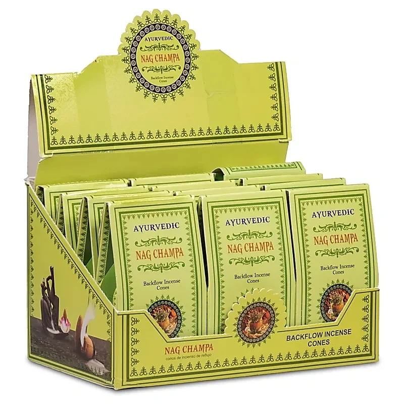 Vonné jehlánky Tekoucí dým Ayurvedic Nag Champa 30 g