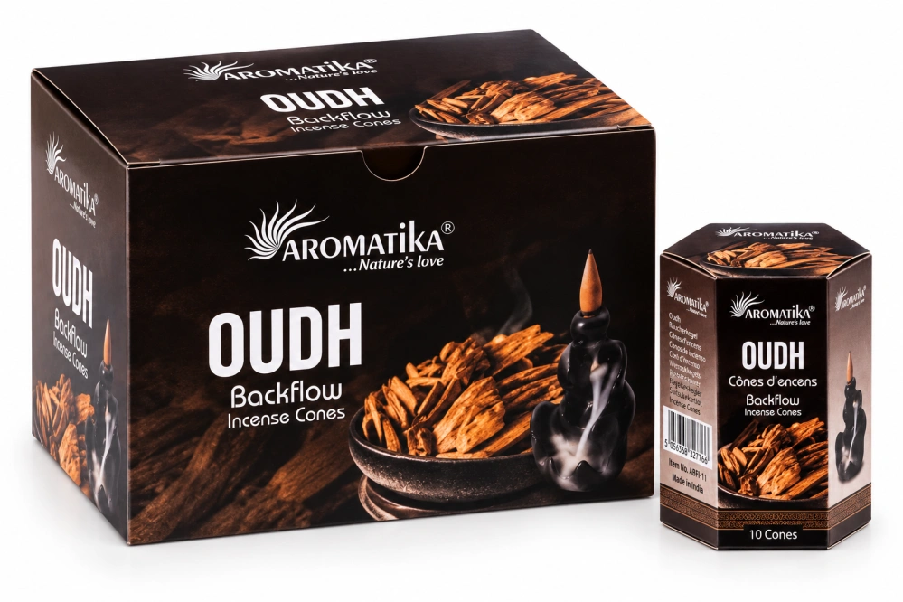 Vonné jehlánky Tekoucí dým Aromatika Oudh 10ks