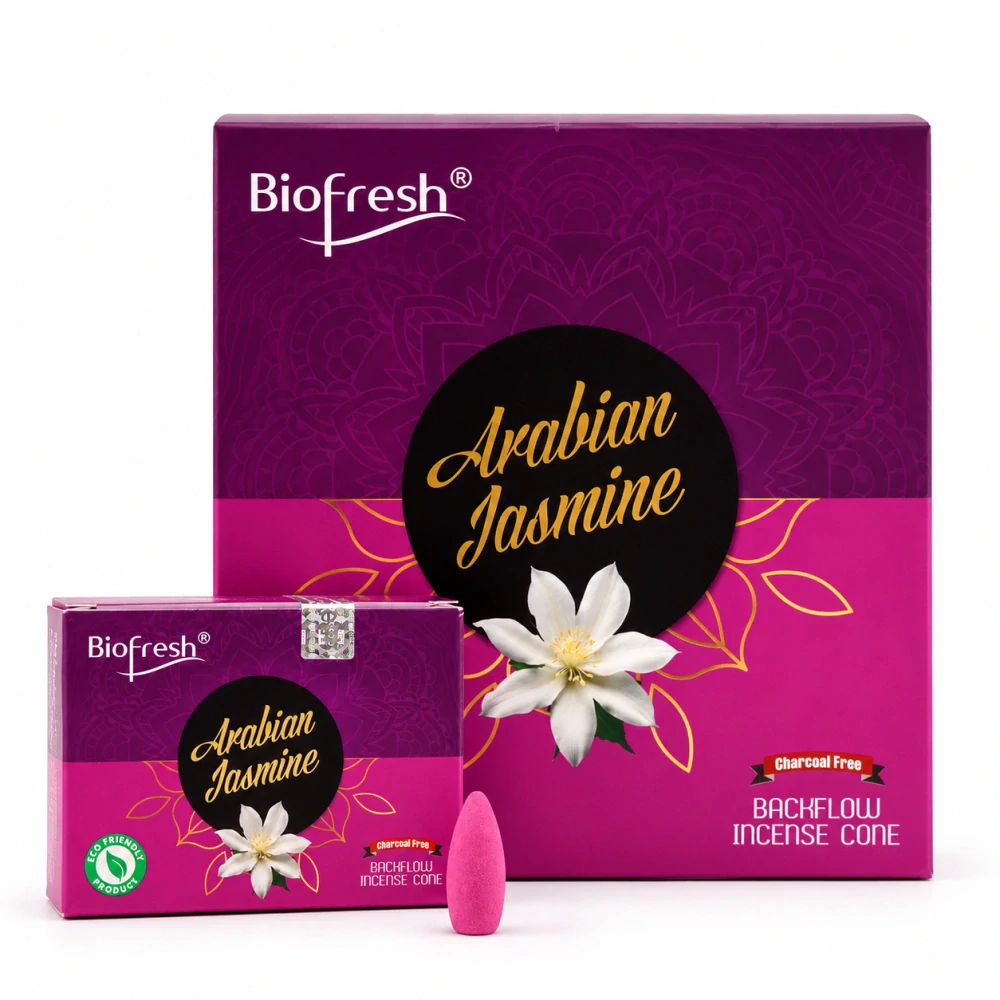 Vonné jehlánky Tekoucí dým, Biofresh Arabský Jasmín 40ks