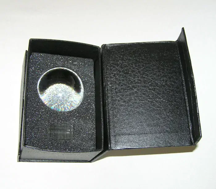 Křišťálová koule 6cm + stojánek