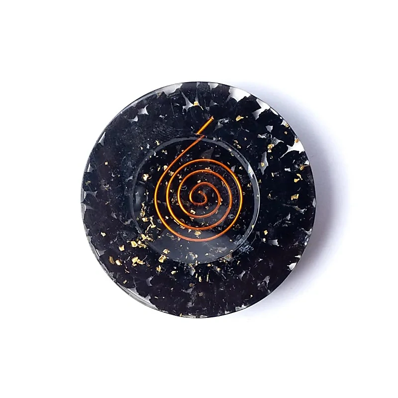 Podstavec pod koule Orgonit, černý turmalín 5cm