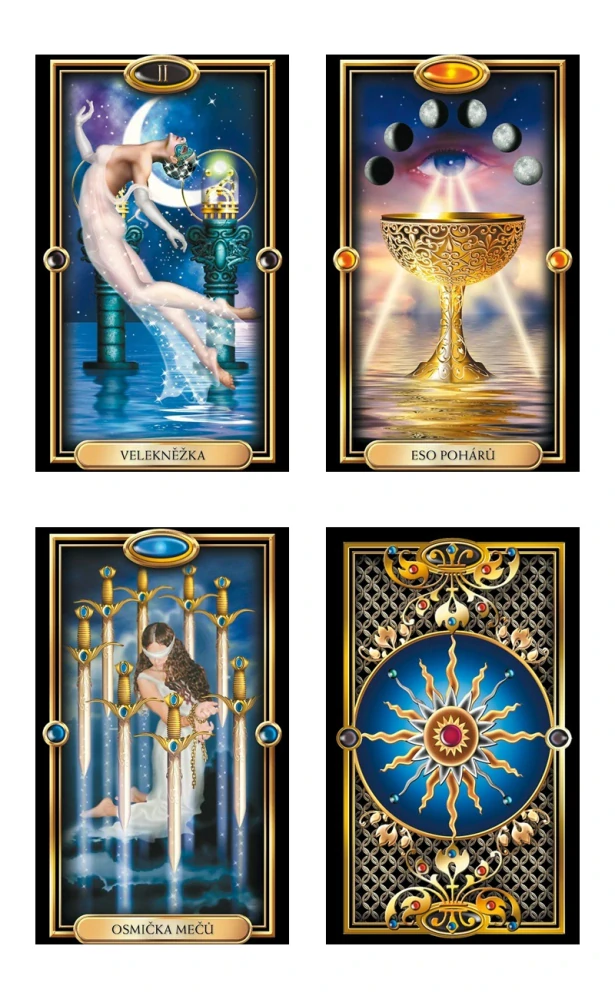 Kapesní Zlatý tarot