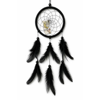 Lapač snů 11cm, černý