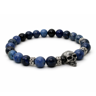 Náramek Embrace Blue Skull