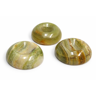 Podstavec pod koule, zelený onyx 5cm