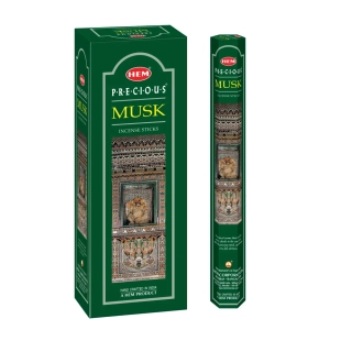 Vonné tyčinky Hem Precious Musk 20ks