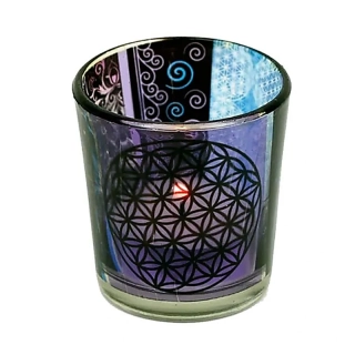 Svícen Květ života 6cm