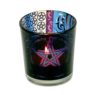 Svícen Pentagram 6cm