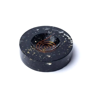 Podstavec pod koule Orgonit, černý turmalín 5cm
