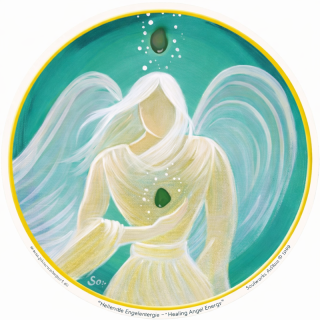 Okenní mandala Healing Angel Energy 11cm