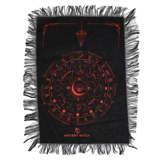 Kyvadlové věštecké plátno Vševidoucí oko, černá/červená