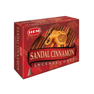 Vonné jehlánky HEM Sandal Cinnamon 10ks