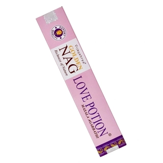 Vonné tyčinky Vijayshree Golden Nag Love Potion 15g