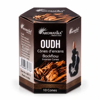 Vonné jehlánky Tekoucí dým Aromatika Oudh 10ks