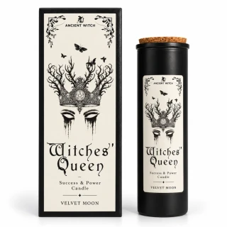 Rituální sójová svíčka Ancient Witch Královna čarodějnic