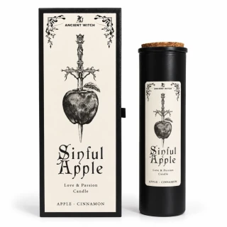 Rituální sójová svíčka Ancient Witch Hříšné jablko
