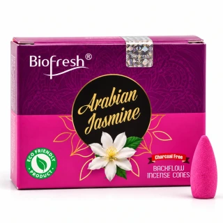 Vonné jehlánky Tekoucí dým, Biofresh Arabský Jasmín 40ks