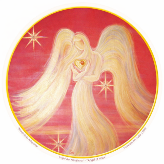 Okenní mandala Angel of Hope 11cm