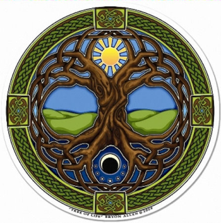 Okenní mandala Tree of Life 11cm