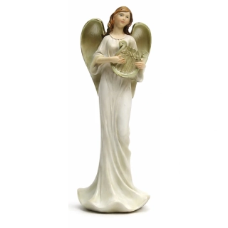 Anděl s lyrou 25cm