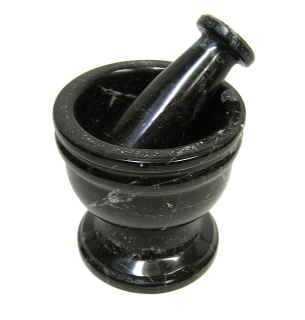 Hmoždíř Onyx černý 10cm