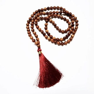Japa Mala santal 8mm s uzly