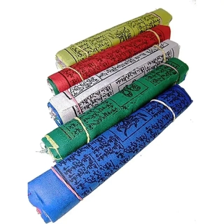Tibetské modlitební vlaječky, 650cm